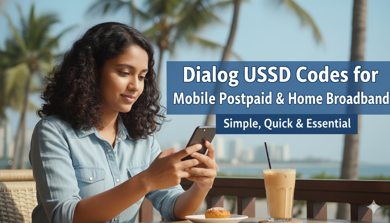 Dialog USSD Codes for Sri Lanka