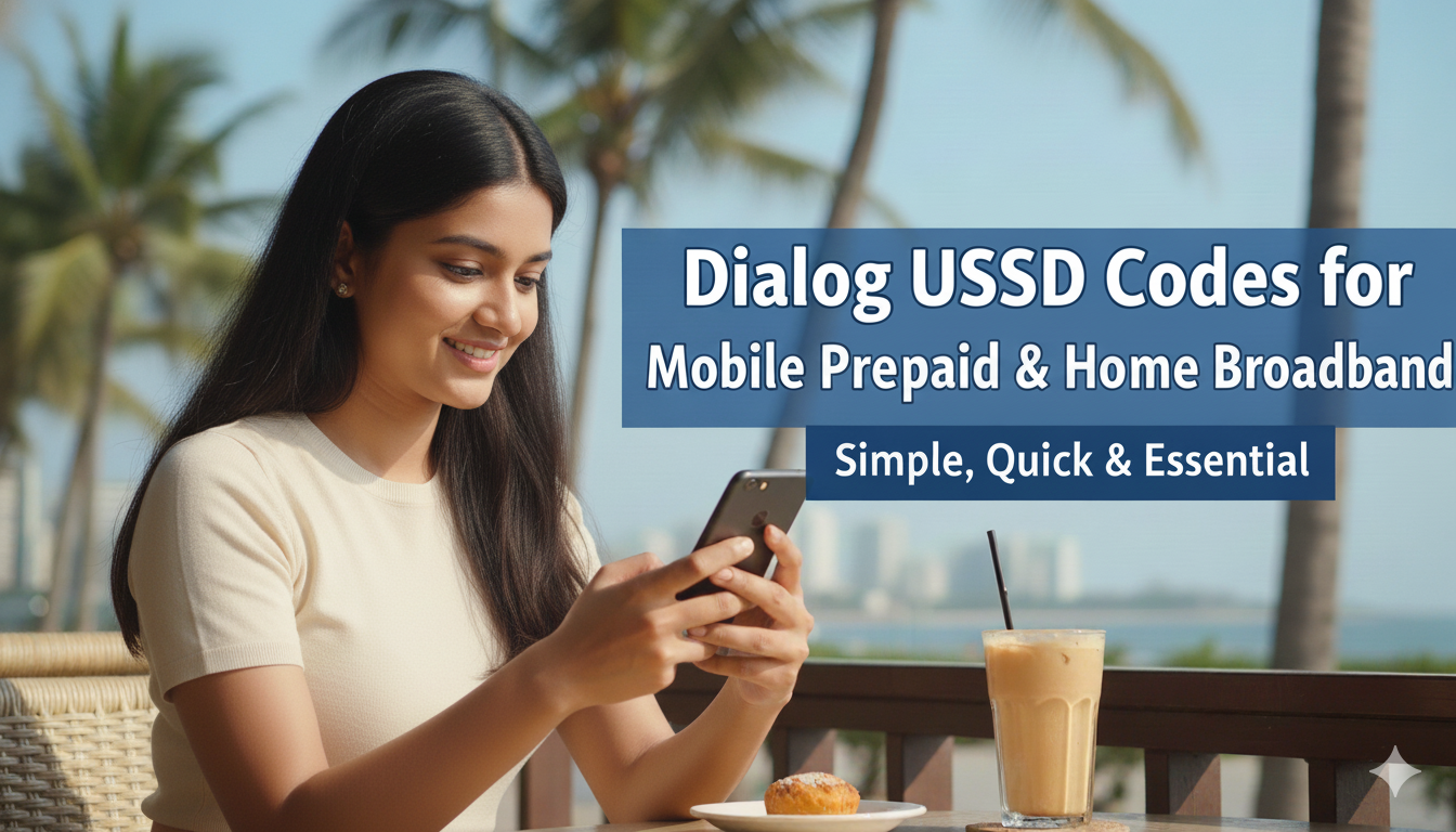 Dialog USSD Codes for Sri Lanka Users