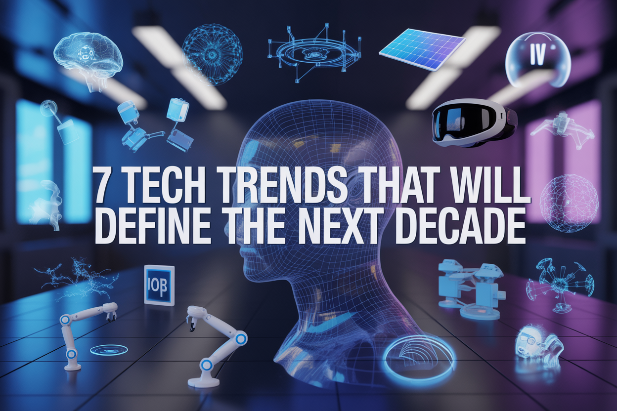 7 Tech Trends That Will Define the Next Decade